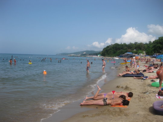 Отдых на Черном море в Лермонтово